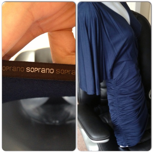 Kimono ruched Dress/ Top - Picture 4 of 4