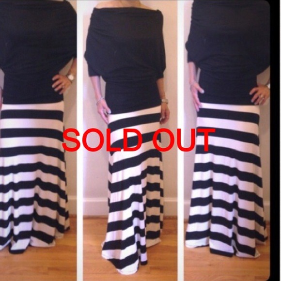 Dresses & Skirts - Long maxi flap over waist skirt