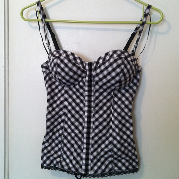 Guess bustier corset top