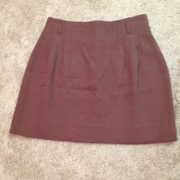 The Limited💃Brown Mini Skirt - Picture 3 of 4