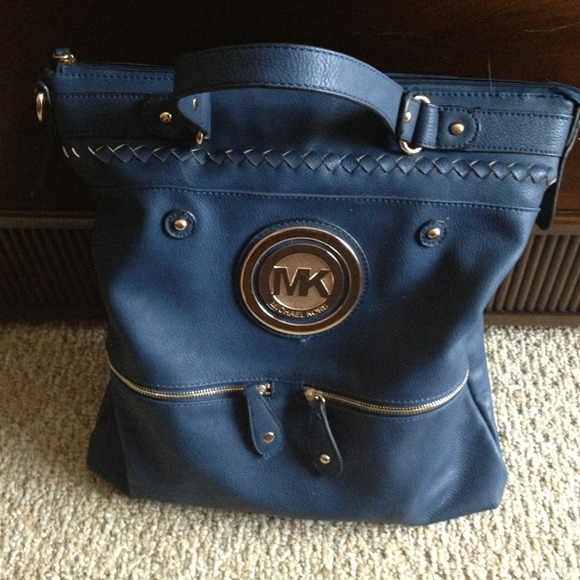 MK blue bag