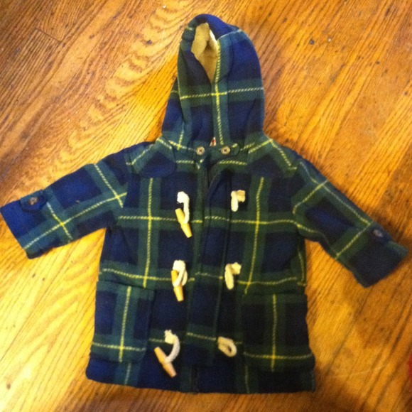 SOLD Gap plaid jacket