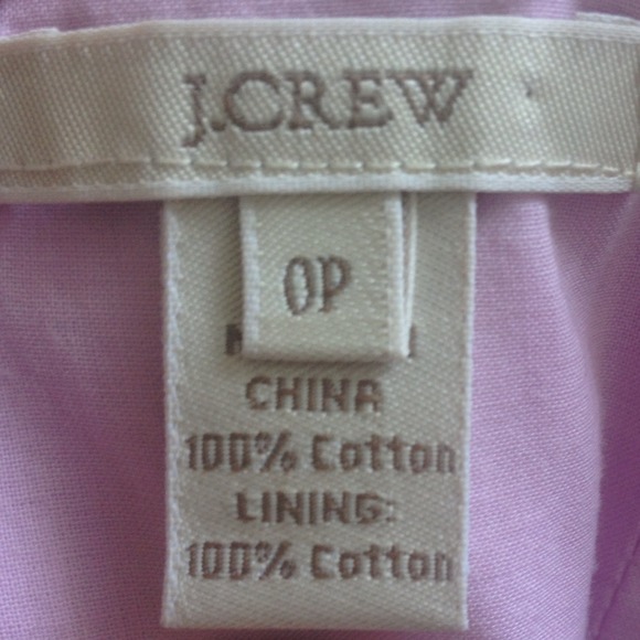 J Crew lavender strapless dress - Picture 4 of 4