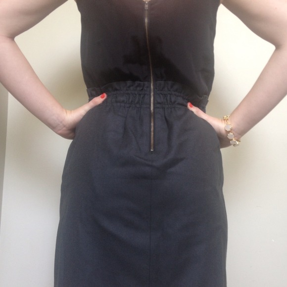 J. Crew two-tone tank dress - Picture 2 of 3