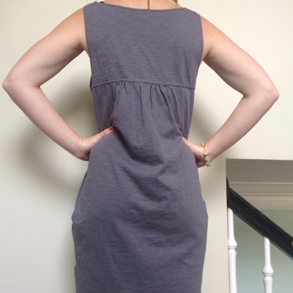 Gray j crew tank dress - Picture 2 of 3