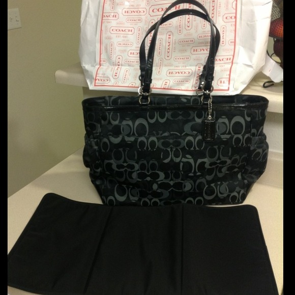Coach diaper bag..
