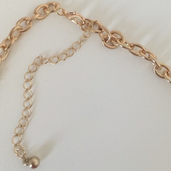 NEW Quality Orange Floral Statement Necklace - Picture 3 of 4