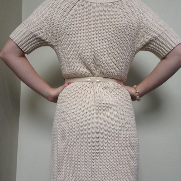 J crew cream knit dress - Picture 2 of 3