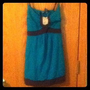 Green summer tank