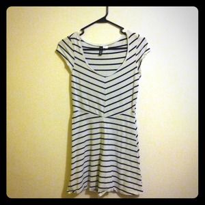 H&M striped dress