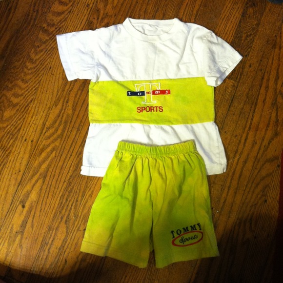 SOLD Tommy sports tye dye outfit