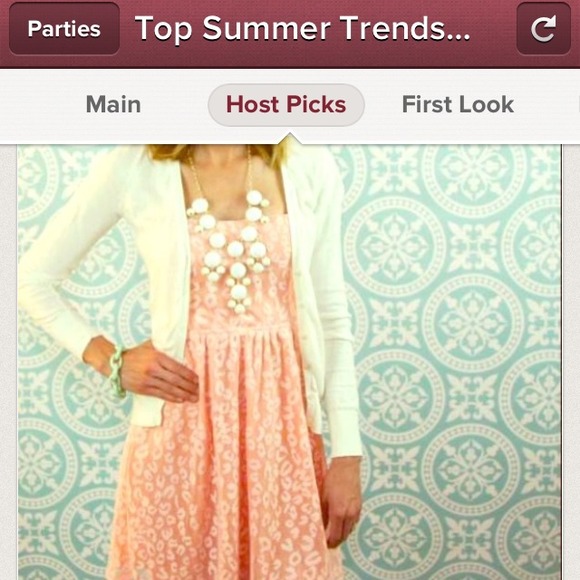 π2X HOST PICKπCoral strapless dress π - Picture 4 of 4