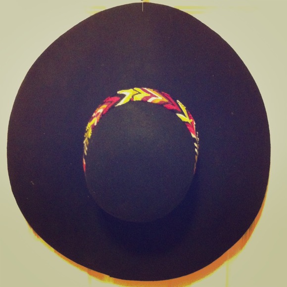 Missoni wide brim floppy hat