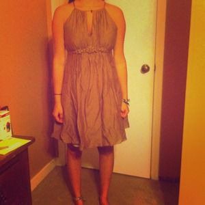 Brown dress!