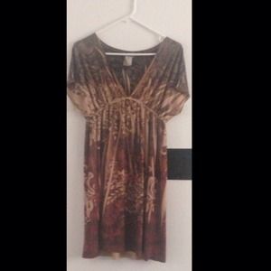 Neutral colored long blouse 💖