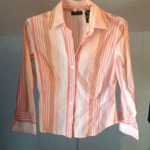 Pink Striped Blouse Pink Striped Blouse