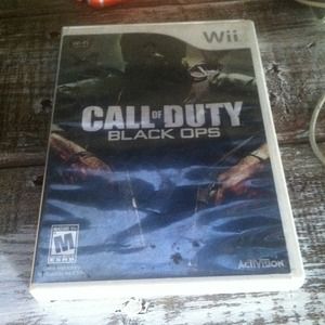 Wii Call of Duty "Black Ops"
