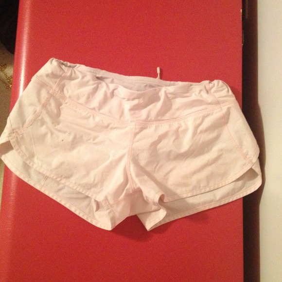 Lululemon Run Speed Shorts Light Pink