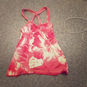 Hollister criss cross tank XS