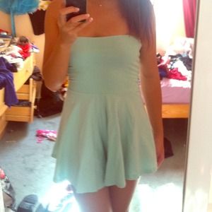 ❌SOLD❌ American Apparel strapless dress