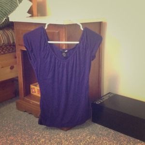 Purple H&M shirt XS