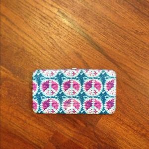 Peace wallet/clutch
