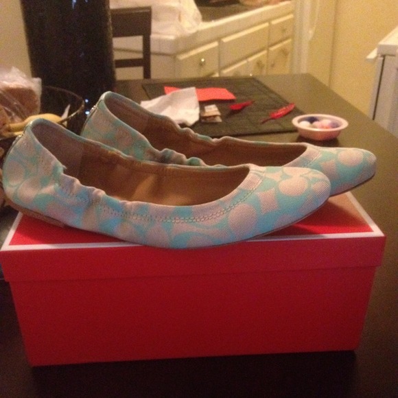 Coach Shoes - Authentic COACH flats !!HOST PICK!!