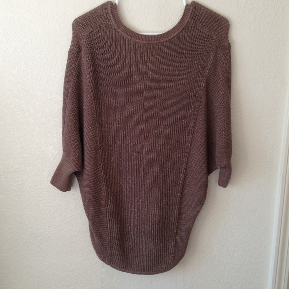 Express brown glittery sweater - Picture 3 of 4
