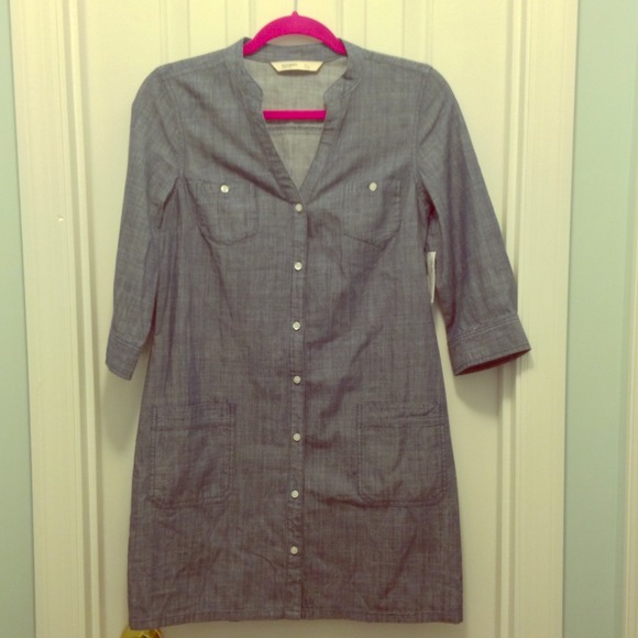 💥SOLD💥Old Navy Denim Button Dress Size Small