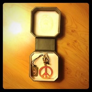 Juicy Couture Peace Sign Charm