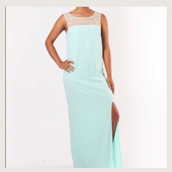 Mint dress; Cream dress; pink purse BUNDLE