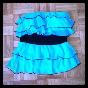 ❌SOLD❌Bebe Strapless top