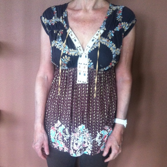 Free People Tops - REDUCED Free People Empire Waist Top