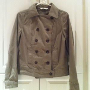Brown Double Breasted Jacket