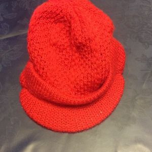 Red Unisex Beanie