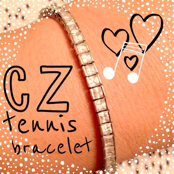 CZ tennis bracelet