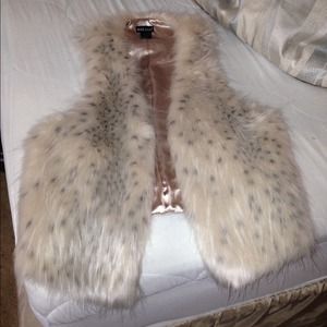 Fur vest new with tags