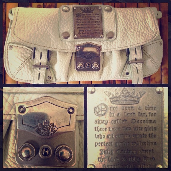 Leather Juicy Couture Clutch & Wristlet 🐝