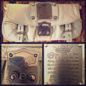 Leather Juicy Couture Clutch & Wristlet 🐝