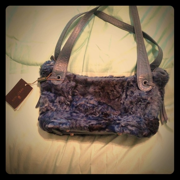 Paolo masi fur bag