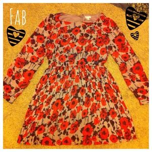 😍ON HOLD😍 Vintage floral pattern summer dress