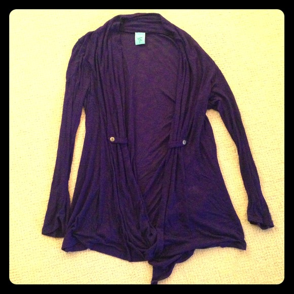 purple sweater