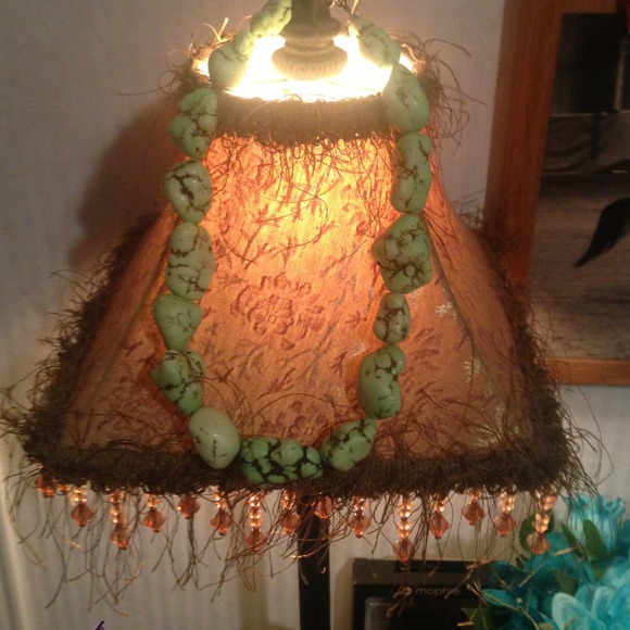 Real green turquoise necklace