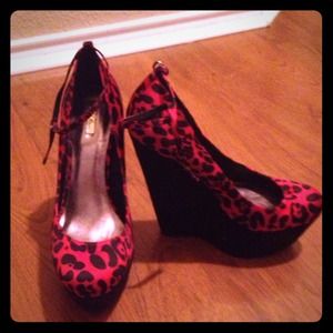 Wild Pair wedges from Bakers