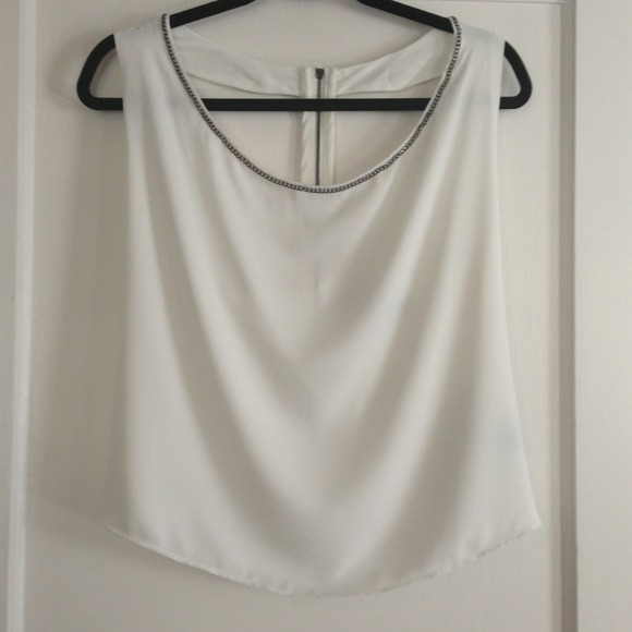 NWT Love Stitch open back zipper tank - Picture 1 of 4