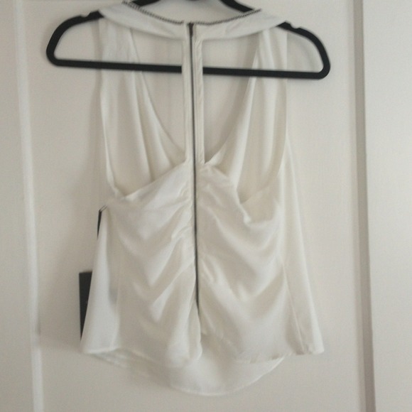 NWT Love Stitch open back zipper tank - Picture 3 of 4