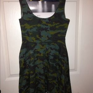 Camouflage dress