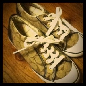 Brown Coach Sneakers