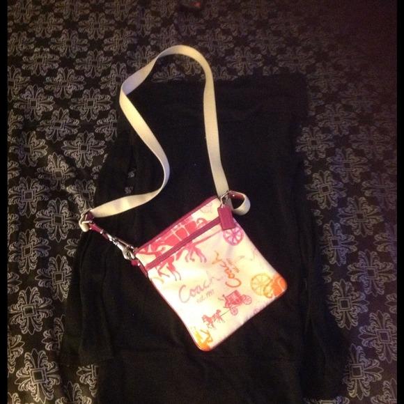 Authentic coach cross body