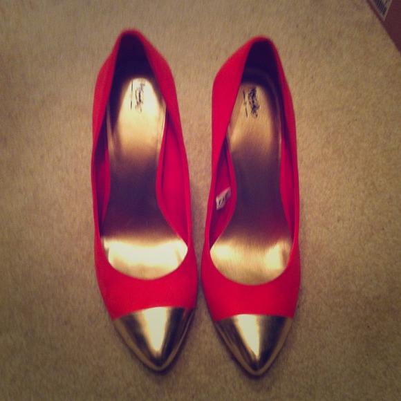 Target orange heels